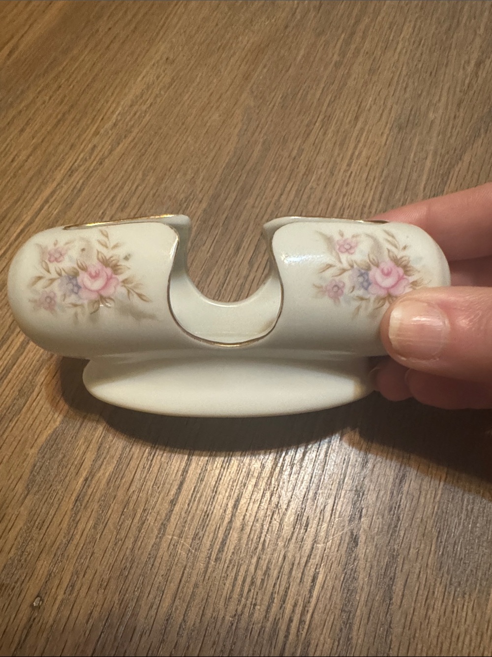 VINTAGE Lefton China toothpick holder